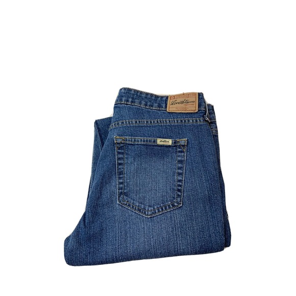 Levi's Strauss Womens Stretch Jeans Size 8 Short (32x29)(Bootcut Low Rise  Denim - Picture 1 of 9